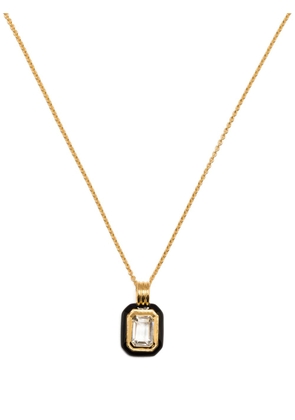 Missoma enamel-pendant chain necklace - Gold