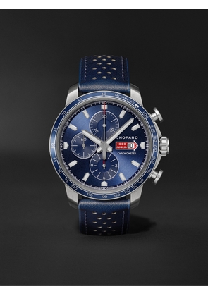Chopard - Mille Miglia GTS Azzurro Chrono Automatic Limited Edition 44mm Stainless Steel and Leather Watch, Ref. No. 168571-3007 - Men - Blue