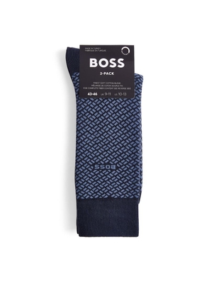 Boss Mini Cube Socks (Pack Of 2)