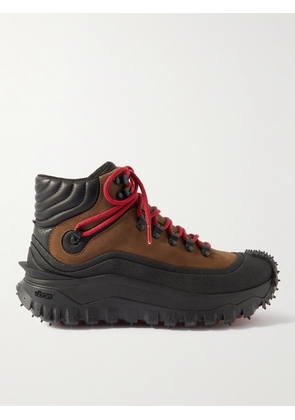 Moncler - Trailgrip GTX Leather Hiking Boots - Men - Red - EU 40