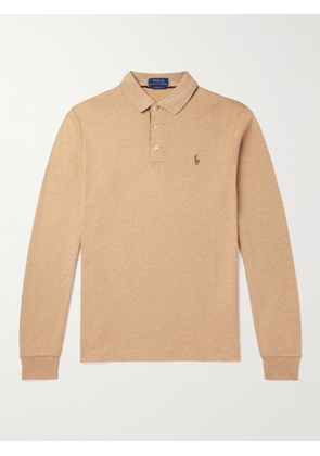 Polo Ralph Lauren - Cotton-Jersey Polo Shirt - Men - Brown - XS