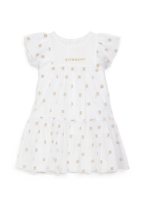 Givenchy Kids Frill-Trim 4G Dress (24-36 Months)