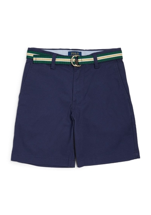 Ralph Lauren Kids Belted Chino Shorts (2-7 Years)