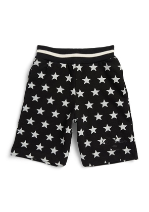 Balmain Kids Fleece Star Print Shorts (4-14 Years)