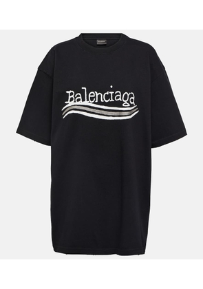 Balenciaga Logo cotton jersey T-shirt