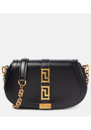 Versace Greca Goddess leather shoulder bag