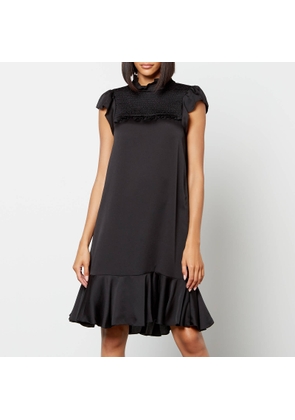 See By Chloé Tiered Satin Dress - FR 34/UK 6