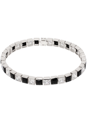 Numbering Silver & Black #3954 Bracelet