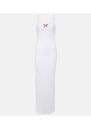 Blumarine Cotton-blend maxi dress