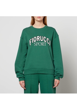 Fiorucci Logo-Embroidered Cotton Sweatshirt - S