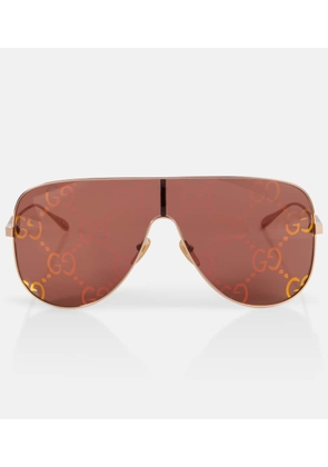Gucci GG shield sunglasses