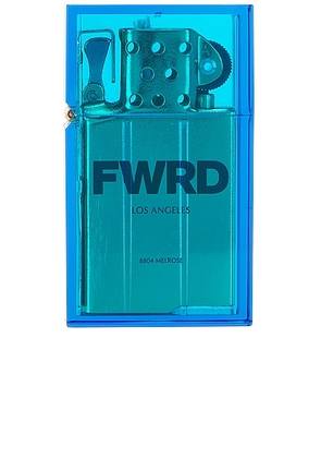 Tsubota Pearl x Fwrd Hard Edge Transparent Lighter in Blue - Blue. Size all.