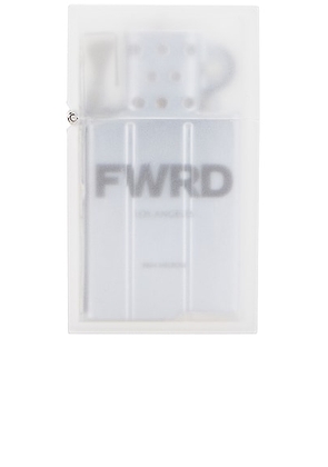 Tsubota Pearl x Fwrd Hard Edge Colour Lighter in Frosty White - White. Size all.