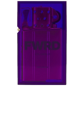 Tsubota Pearl x Fwrd Hard Edge Transparent Lighter in Purple - Purple. Size all.