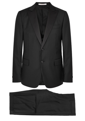 Valentino Slim-leg Wool Suit - Black - 52 (IT52 / XL)