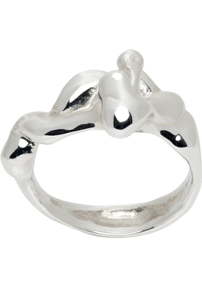 FARIS Silver Lava Ring