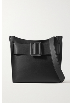 BOYY - Devon Soft Buckled Textured-leather Shoulder Bag - Black - One size