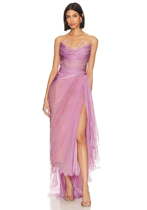 Maria Lucia Hohan Julie Gown in Pink. Size 40/8.