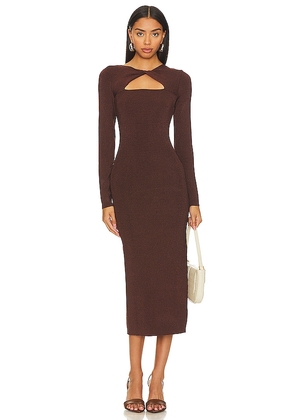 Rails Neve Dress in Brown. Size S, XL, XS.