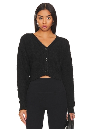 MORE TO COME Carolyn Cardigan in Black. Size XS.
