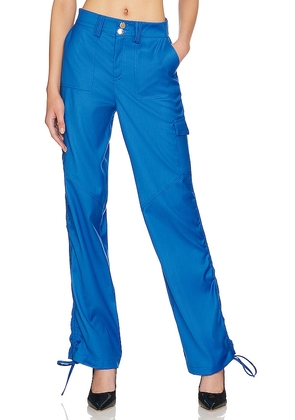 superdown Raina Cargo Pant in Blue. Size M, S, XL, XS, XXS.