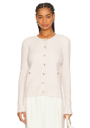 SABLYN Lake Cardigan in Ivory. Size S, XS.