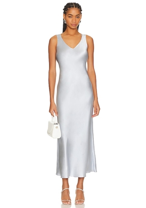 SABLYN Mae Dress in Metallic Silver. Size M, S, XS.