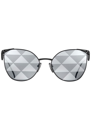 Prada Eyewear round-frame sunglasses - Black