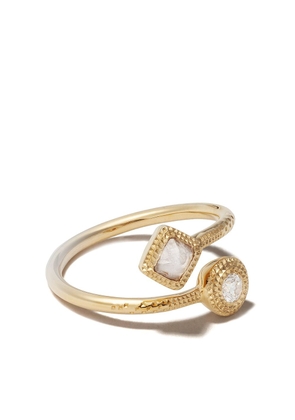 De Beers Jewellers 18kt yellow gold Talisman diamond ring