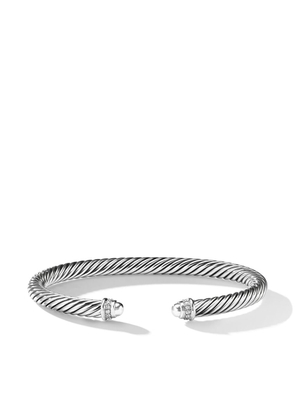 David Yurman sterling silver Cable Classics diamond bracelet