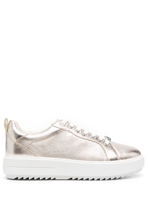 Michael Michael Kors leather low-top sneakers - Yellow
