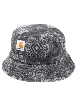 Carhartt WIP bandana-print bucket hat - Grey