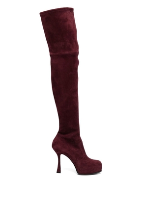 Casadei Donna 110mm thigh-high boots - Purple