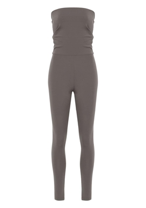 Fabiana Filippi strapless stretch jumpsuit - Grey