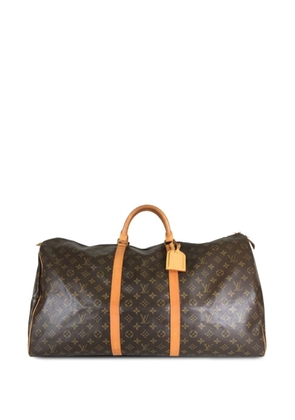 Louis Vuitton Pre-Owned 1990 Monogram Keepall 60 travel bag - Brown