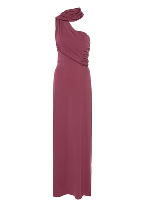 Magda Butrym sash-detail strapless dress - Purple