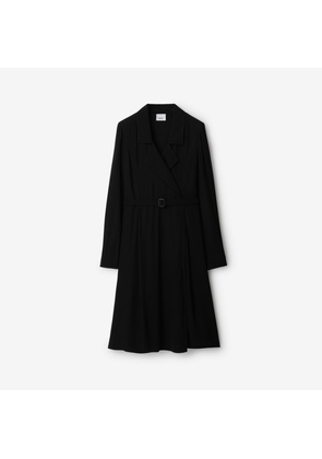 Burberry Crepe Trench Dress