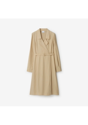 Burberry Crepe Trench Dress