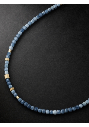 Jacquie Aiche - Gold and Opal Beaded Necklace - Men - Blue