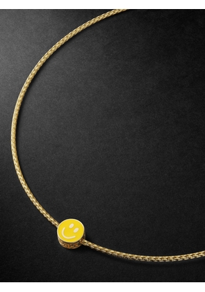 Lauren Rubinski - Gold and Enamel Pendant Necklace - Men - Gold