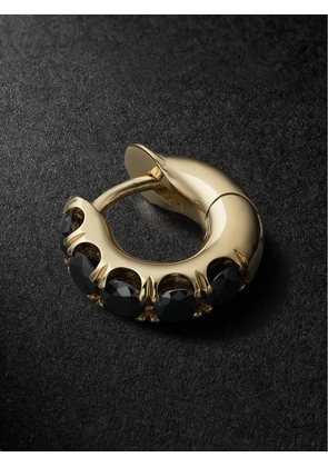 Spinelli Kilcollin - Ini Gold Diamond Single Hoop Earring - Men - Black