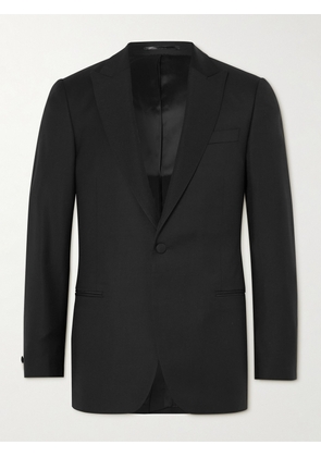 Mr P. - Wool Tuxedo Jacket - Men - Black - 36