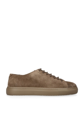 Doucal'S Suede Wash Sneakers