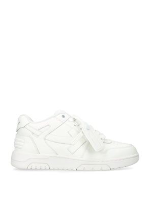 Off-White Leather Out Of Office Sneakers