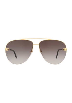 Cartier Pilot Panthère Sunglasses