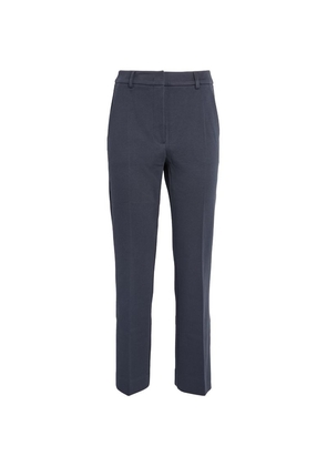 Weekend Max Mara Cotton-Blend Tailored Trousers