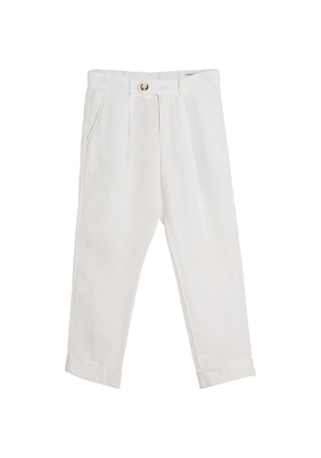Brunello Cucinelli Kids Garment-Dyed Chino Trousers (4-12+ Years)