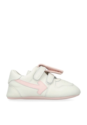 Off-White Kids Leather Ooo Sneakers