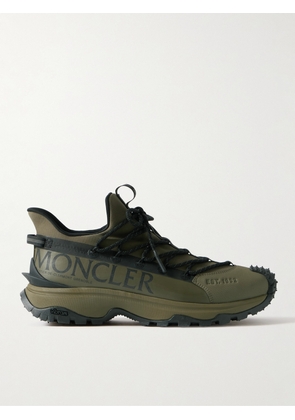 Moncler - Trailgrip Lite2 Logo-Print Ripstop and Rubber Sneakers - Men - Green - EU 40