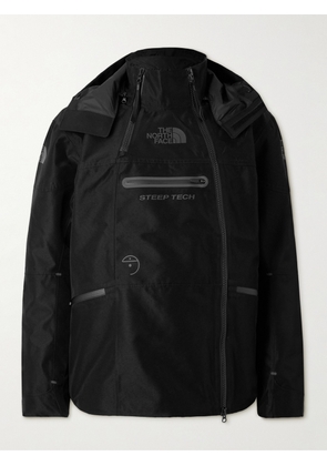 The North Face - Steep Tech Logo-Appliquéd GORE-TEX® Hooded Jacket - Men - Black - S